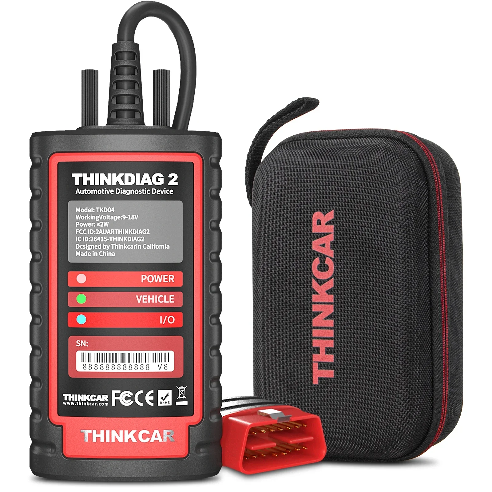 Car Diagnostic Tool - Skaner samochodowy 2026 Premium 2024 Thinkcar