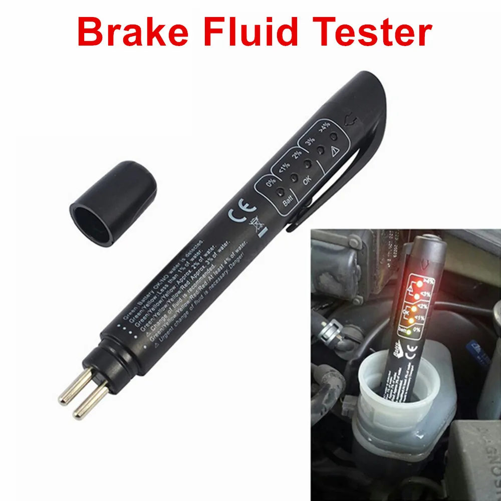 Car Diagnostic Tool - Tester płynu hamulcowego samochodu 5 diod