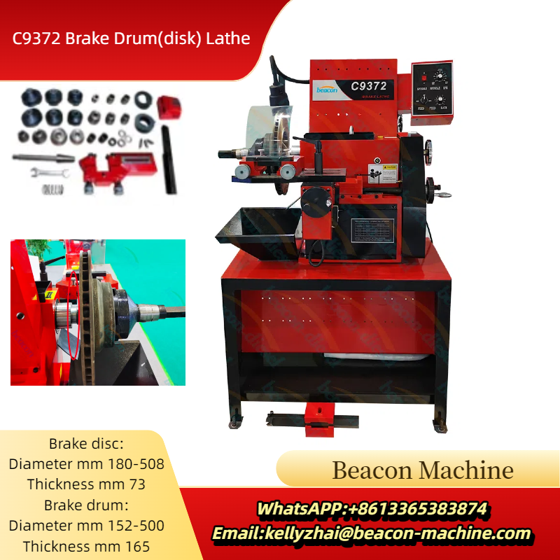 Brake Drum Lathe - Maszyna do toczenia hamulców C9372, dobrej
