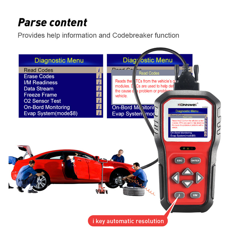 2026 KONNWEI KW860 Narzędzie d – Car Diagnostic Tool recenzja i cena