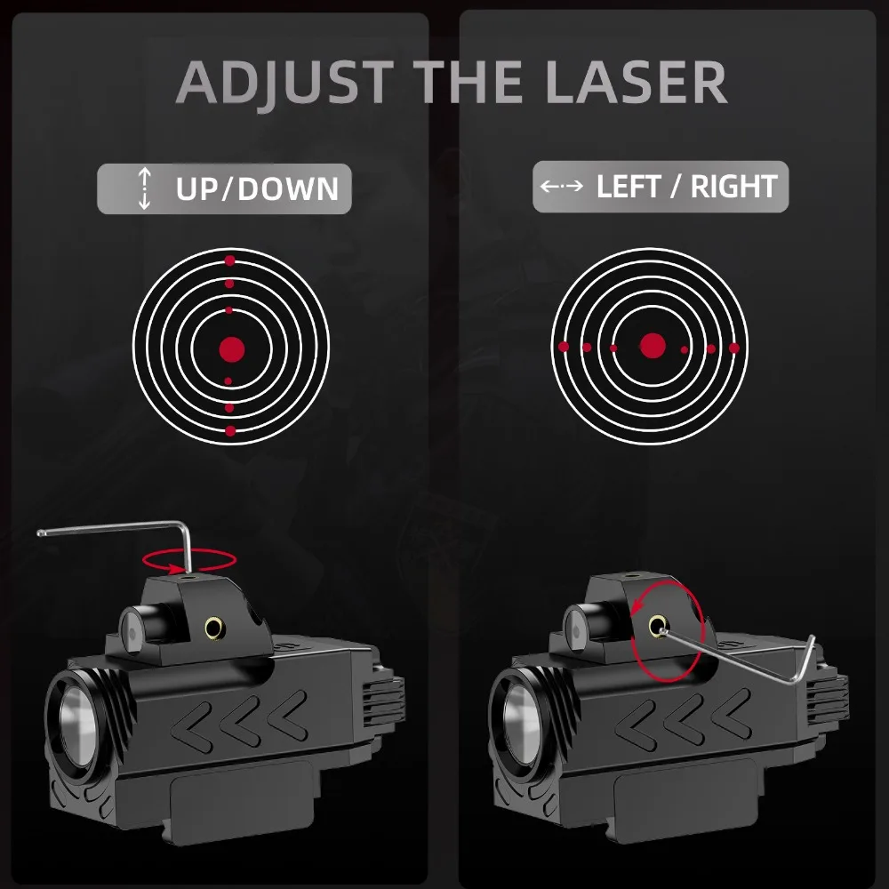 800 lumenów Taktyczna latarka  – Timing Light Gun recenzja i cena