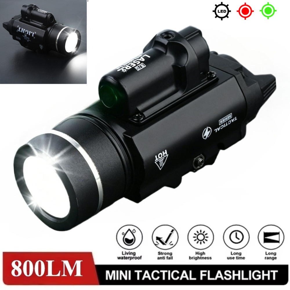 Latarka taktyczna LED 800 lume – Timing Light Gun recenzja i cena