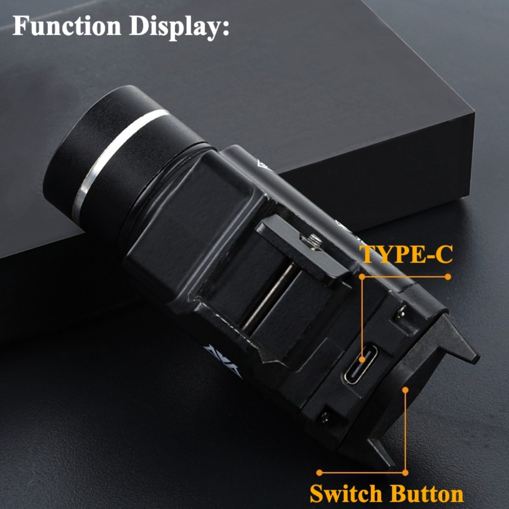 Latarka taktyczna LED 800 lume – Timing Light Gun recenzja i cena
