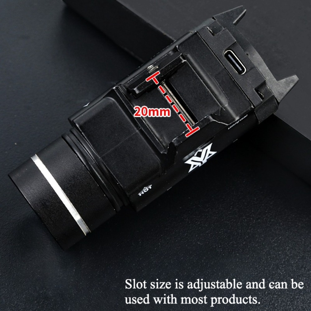 Latarka taktyczna LED 800 lume – Timing Light Gun recenzja i cena