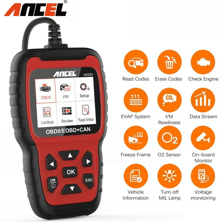 Wszystkie funkcje OBDII, obsłu – Car Diagnostic Tool recenzja i cena