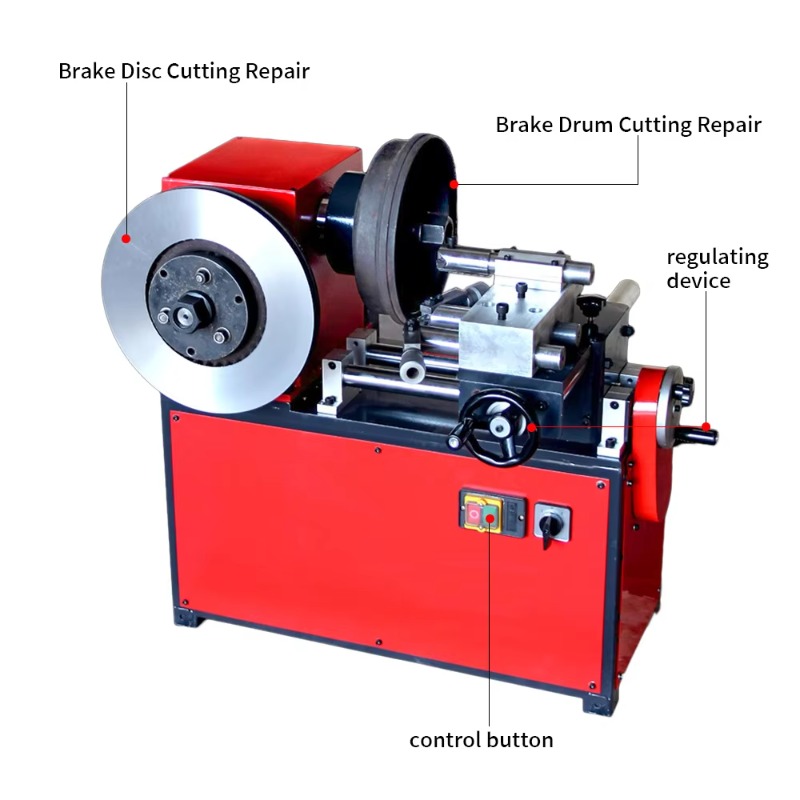 Tokarka do hamulców samochodow – Brake Drum Lathe recenzja i cena