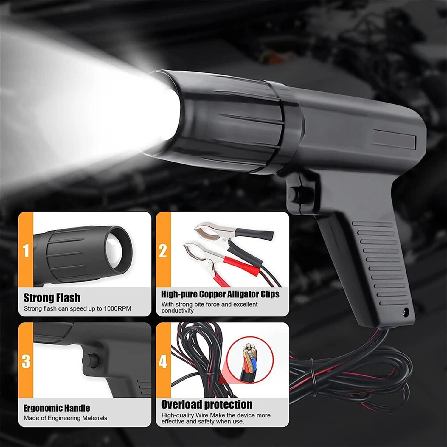Lampa stroboskopowa do ustalan – Timing Light Gun recenzja i cena